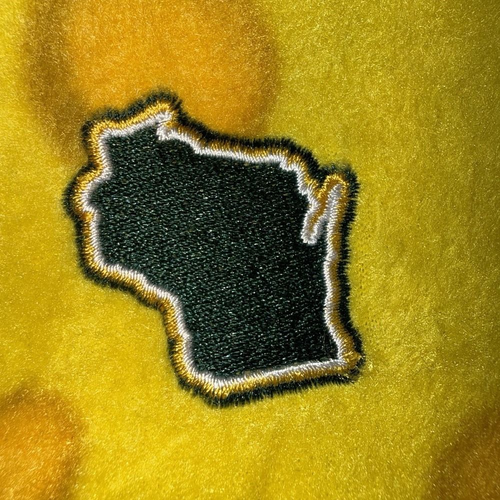 Cheese Beanie Reversible Fleece/Knit Green Bay Packers Fans‎ Wisconsin OS NWT - Picture 5 of 7